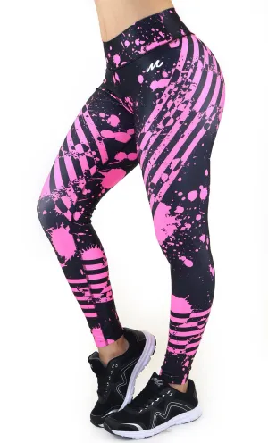 9044 Maripily Women Activewear Print Legging