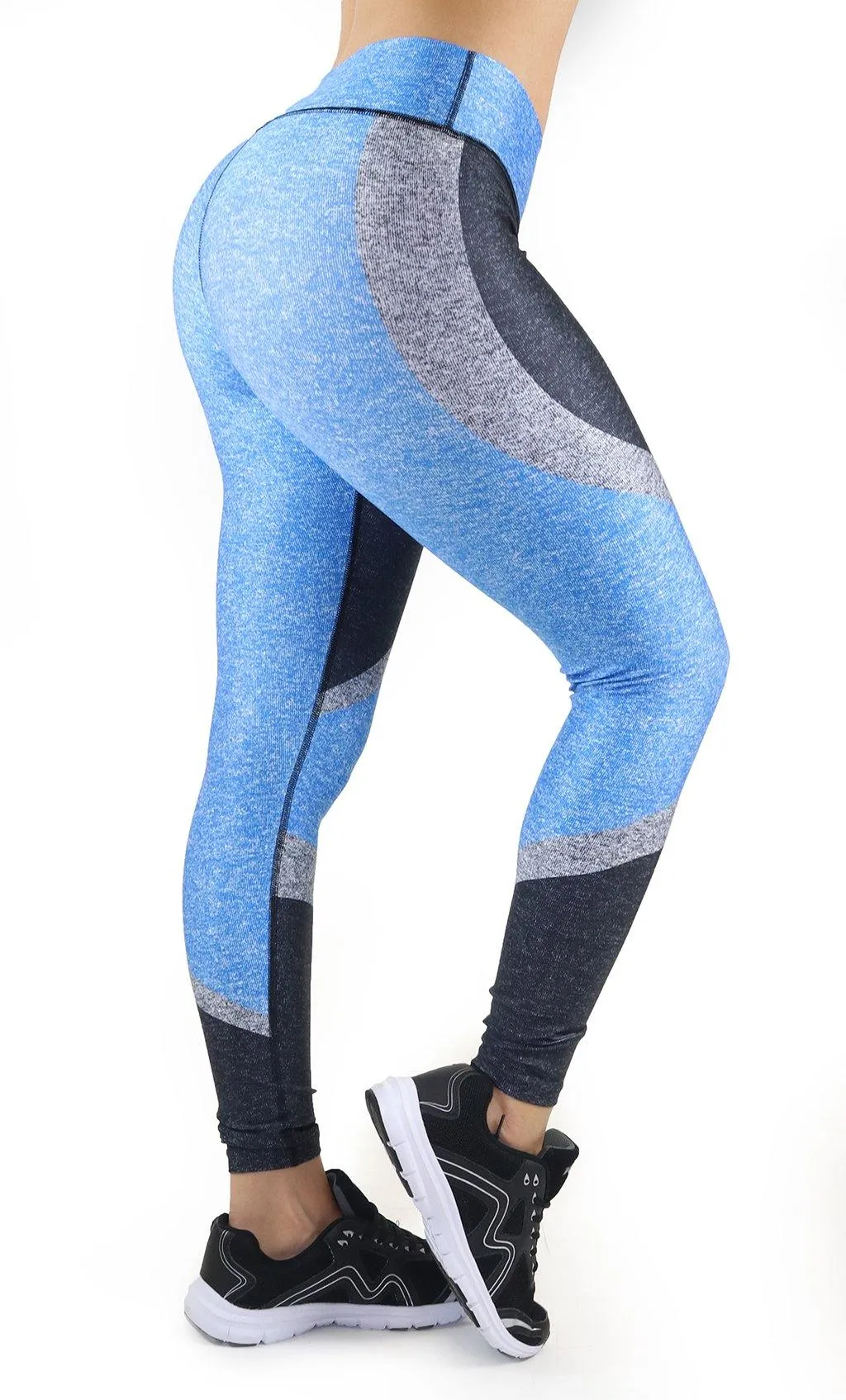 9045 Maripily Women Activewear Print Legging