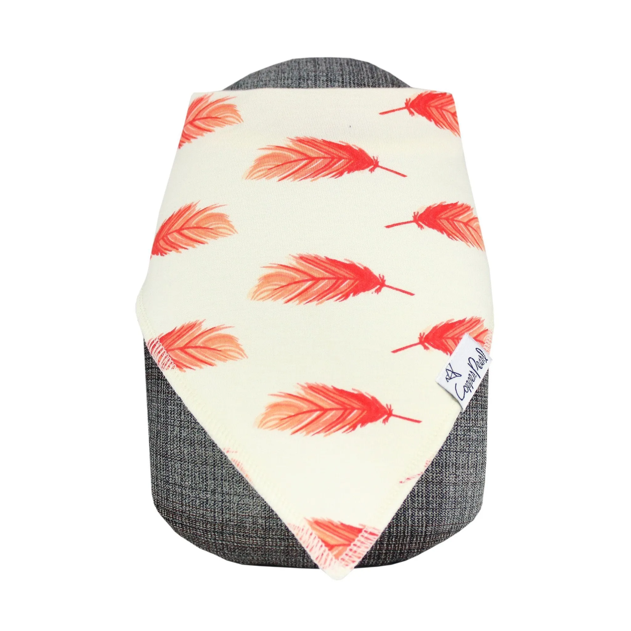 Copper Pearl Baby Bandana Bibs | Aztec