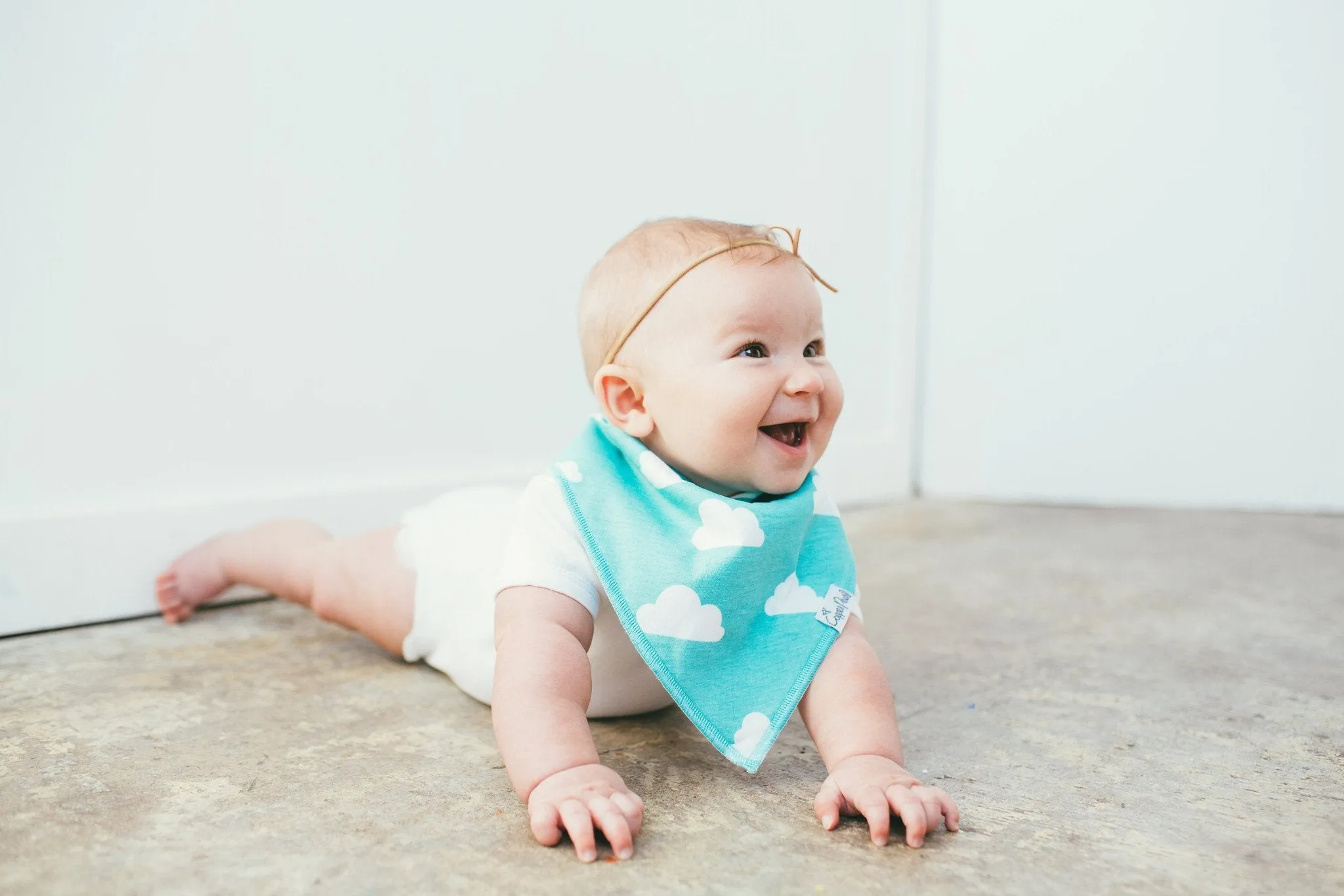 Copper Pearl Baby Bandana Bibs | Aztec