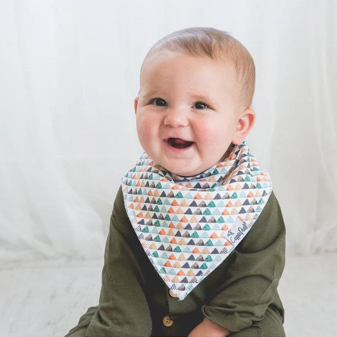 Copper Pearl Baby Bandana Bibs | Bison