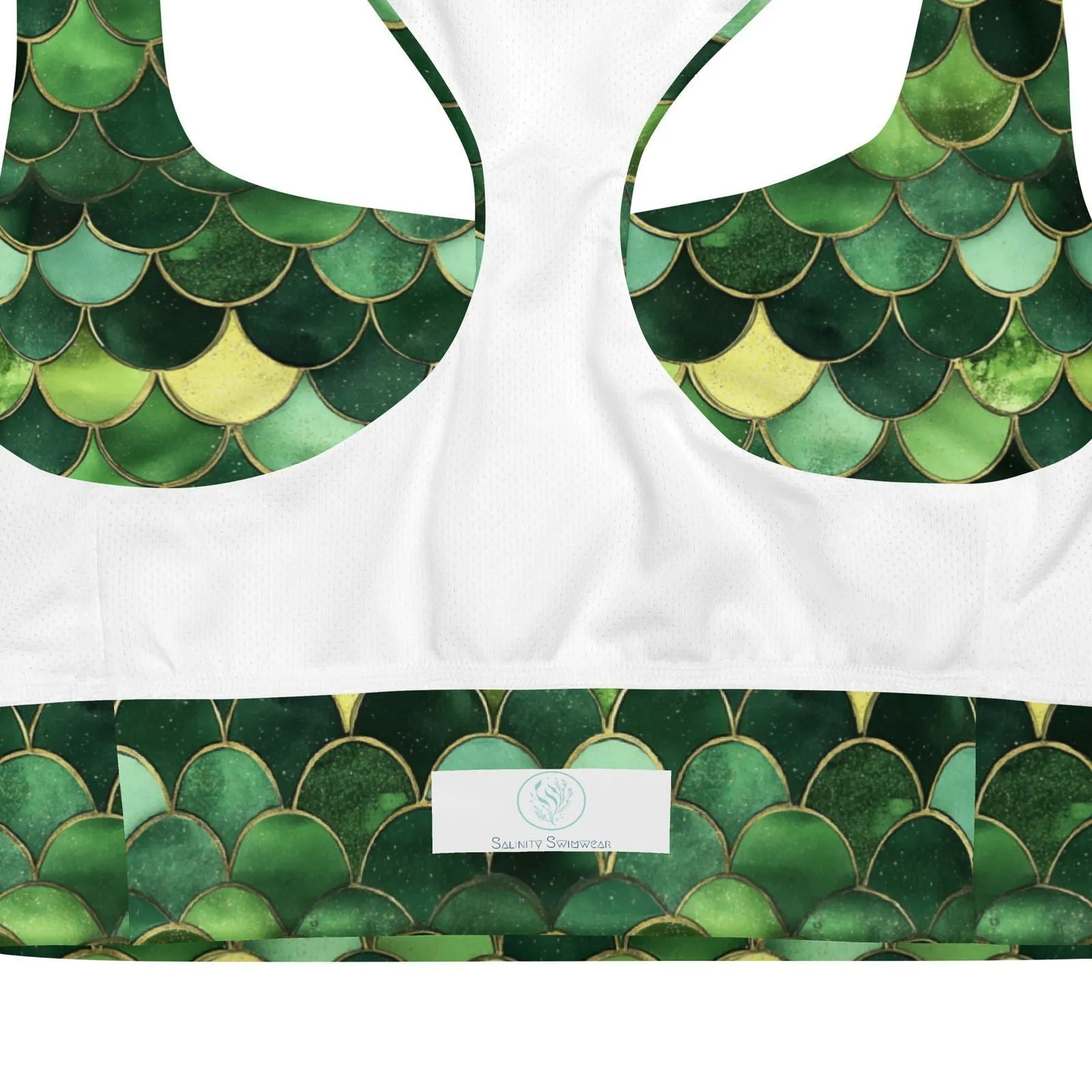 Emerald Siren Envy Eco Sports Bra Top