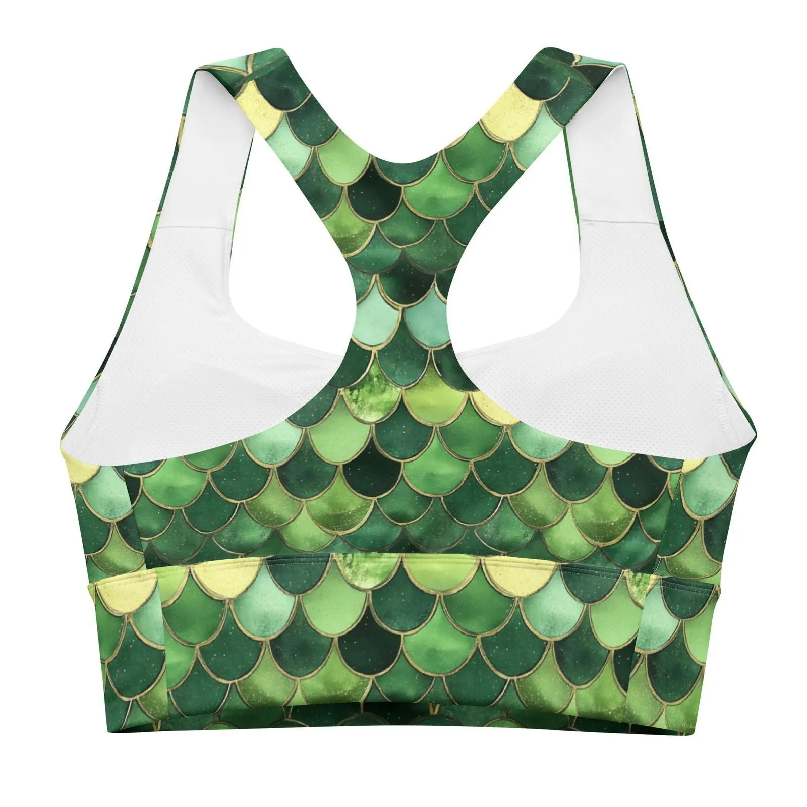Emerald Siren Envy Eco Sports Bra Top