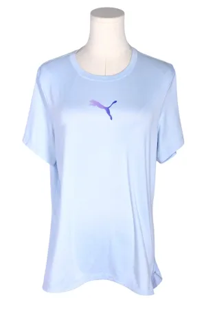 PUMA Women Activewear Tops Regular fit in Blue - L