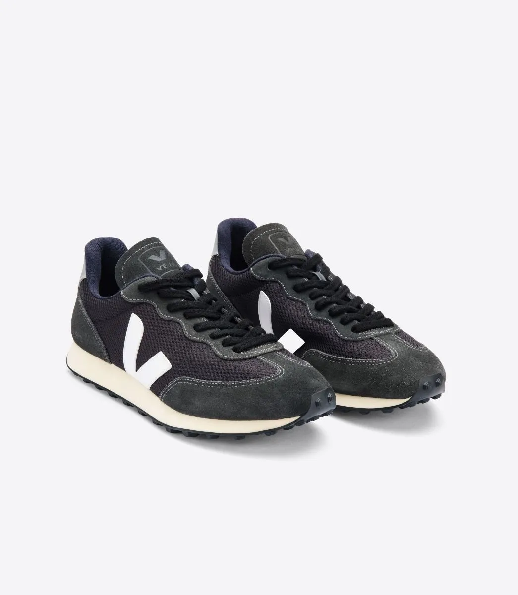 Veja Men Rio Branco Alveomesh Black White Oxford Grey